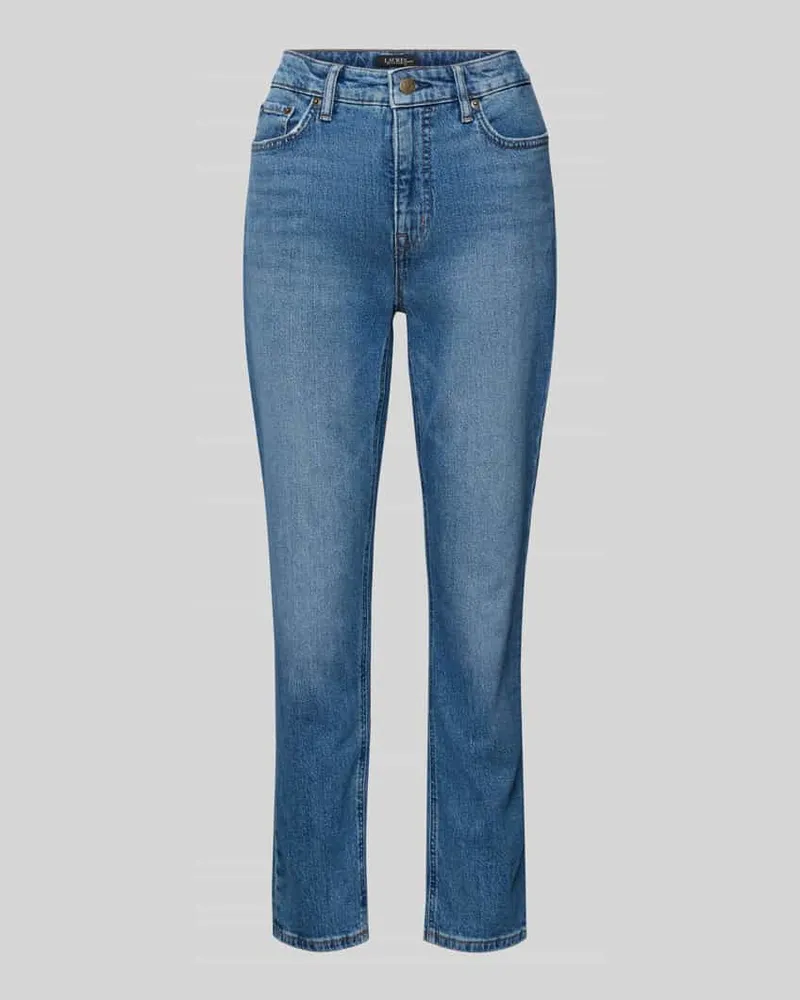 Ralph Lauren Straight Fit Jeans aus Baumwoll-Mix Jeansblau