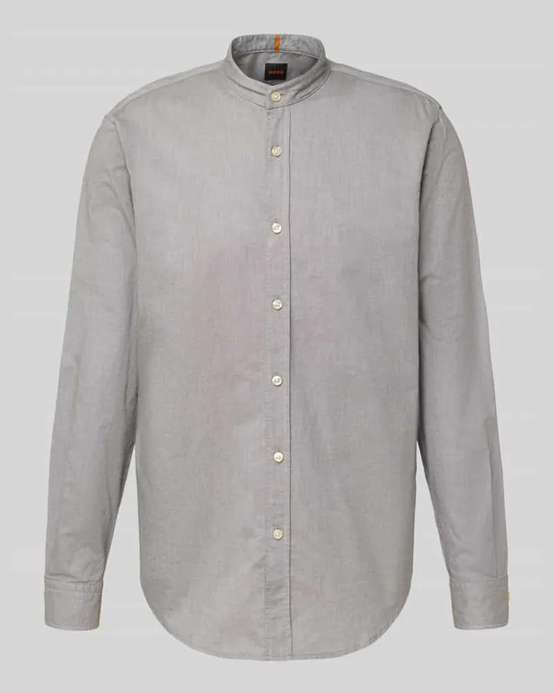 HUGO BOSS Regular Fit Freizeithemd aus reiner Baumwolle Modell 'RACE Khaki