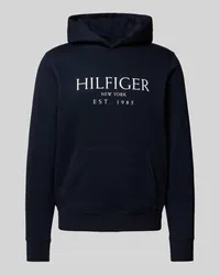 Tommy Hilfiger Hoodie mit Label-Print Marine