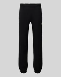 Lacoste Sweatpants mit Logo-Patch Black