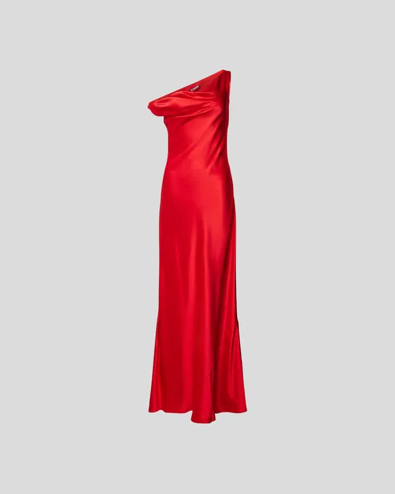 STAUD Abendkleid in Maxilänge Rot