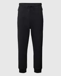 HUGO BOSS Sweatpants mit elastischem Bund Modell 'Hadiko Black