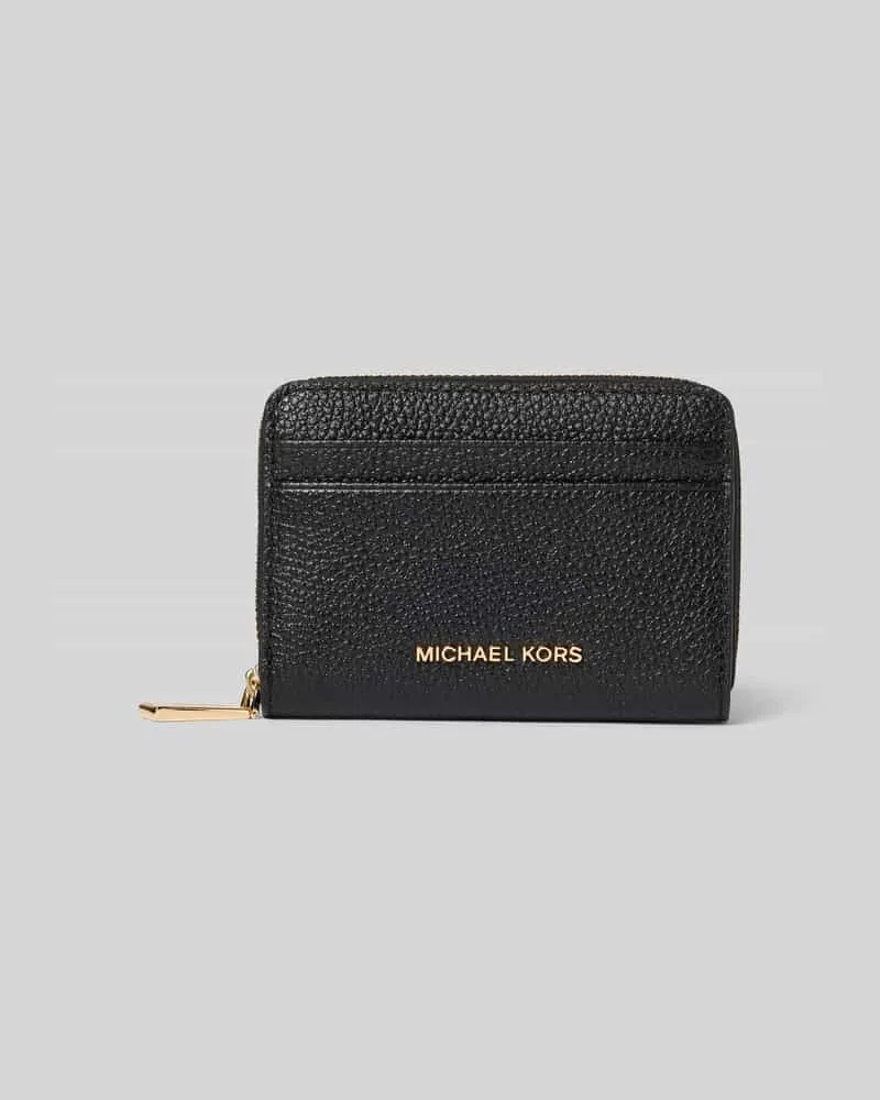 Michael Kors Portemonnaie mit Logo-Detail Modell 'Jet Detail Black