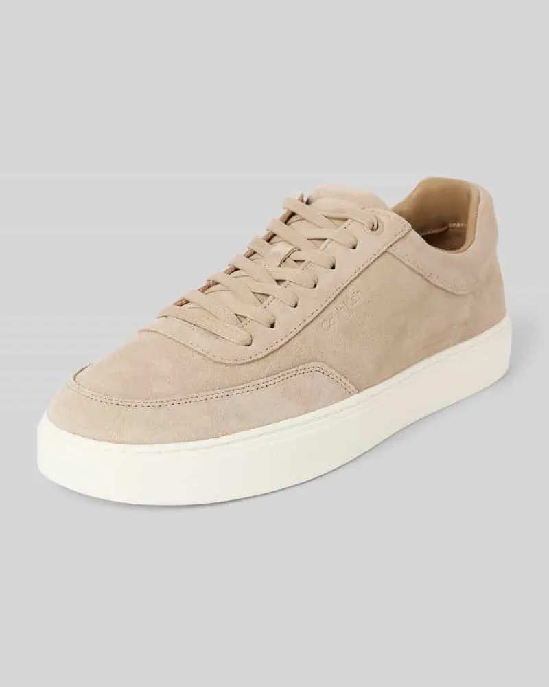 Calvin Klein Sneaker aus Leder Beige
