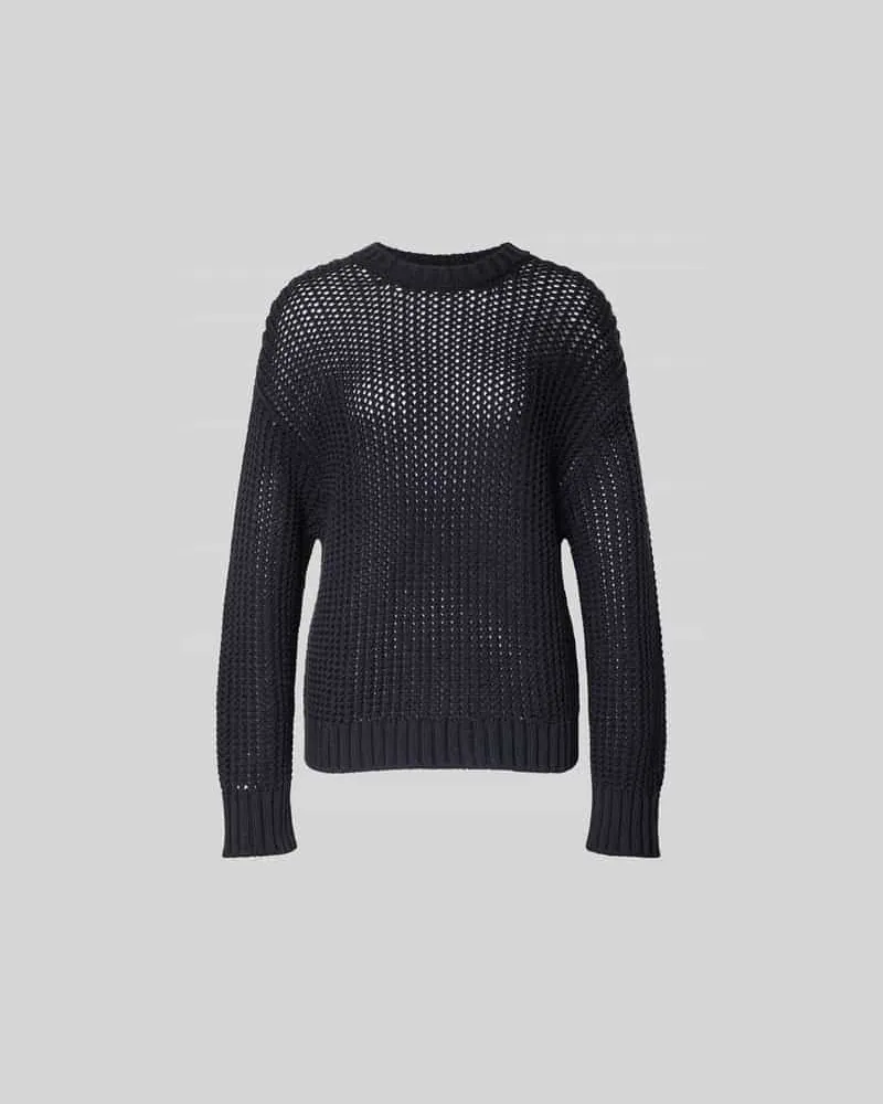 Juvia Pullover in Strick-Optik Marine