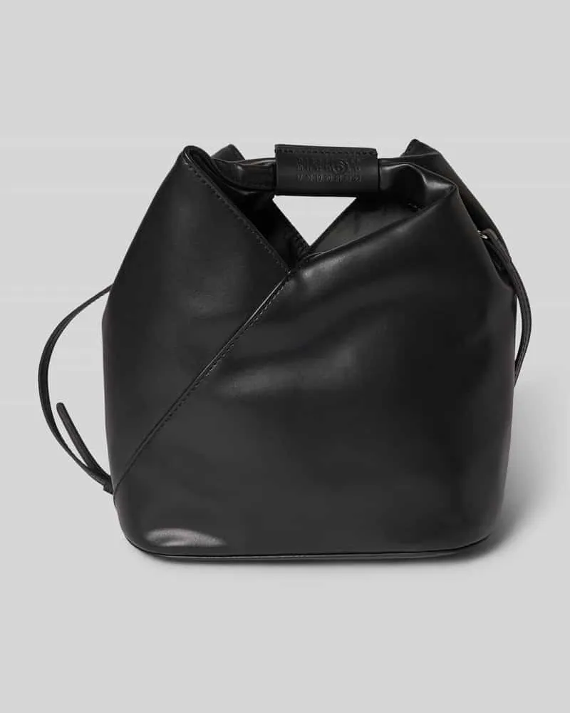 Maison Margiela Crossbody Bag in Leder-Optik Black