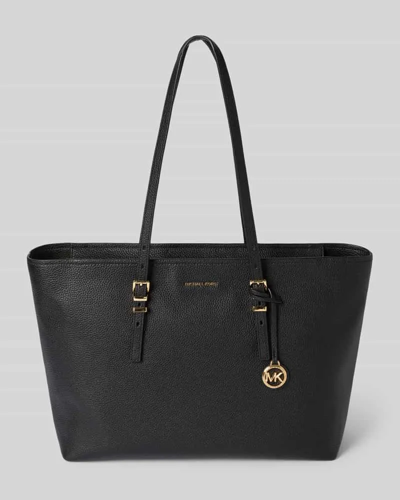 Michael Kors Handtasche aus echtem Leder mit Logo-Detail Modell 'Qiunn Black