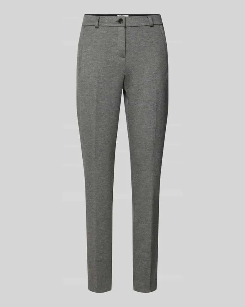 Brax Stoffhose mit französischen Eingrifftaschen Modell 'Lillyth Mittelgrau