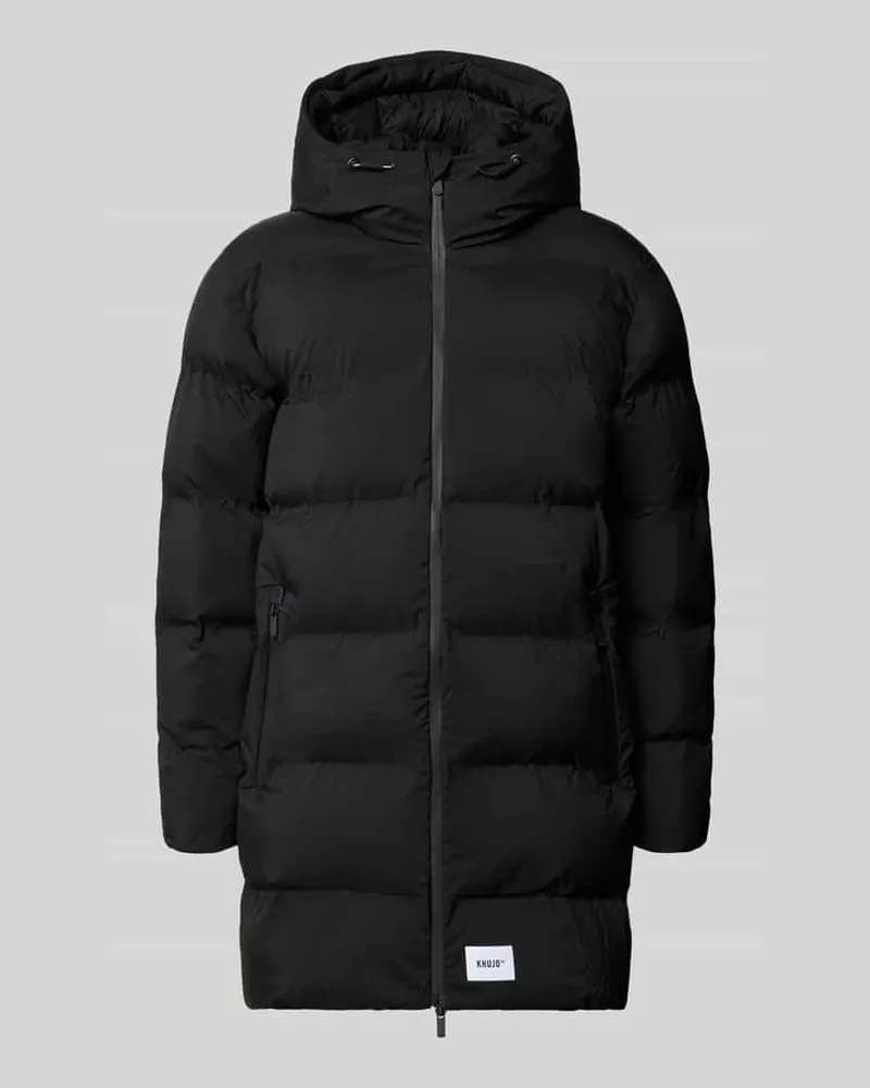 khujo Steppjacke mit Zweiwege-Reißverschluss Modell 'CADE Black