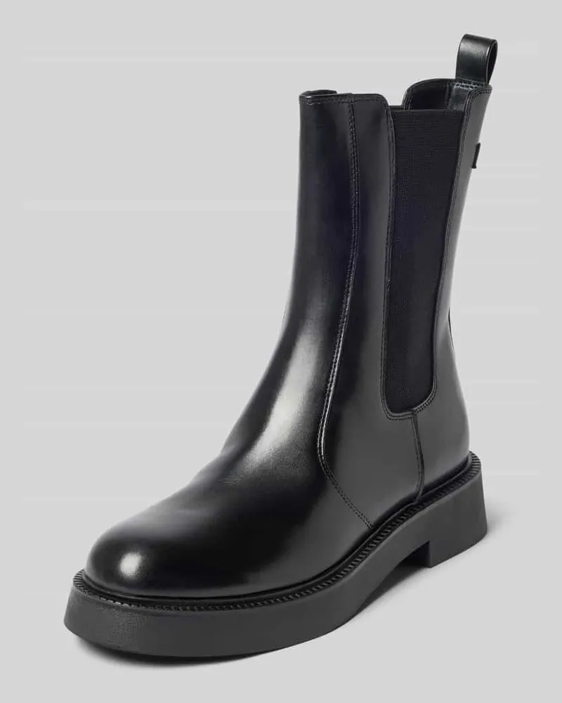 Tamaris Boots aus echtem Rindsleder Black