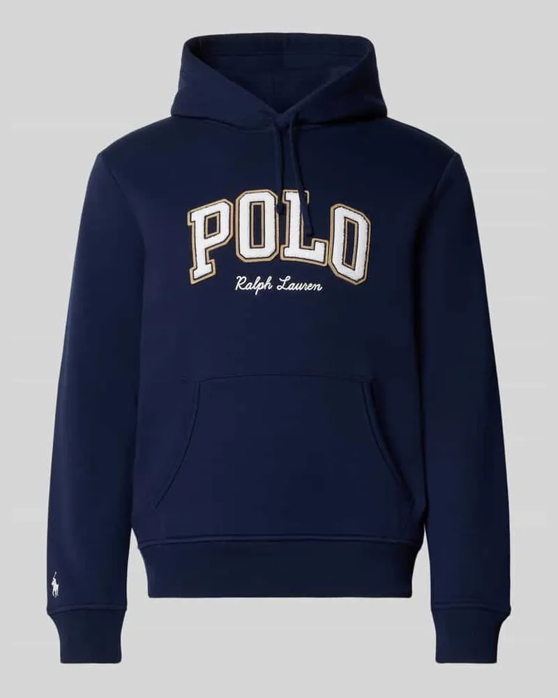 Ralph Lauren Loose Fit Hoodie aus Baumwoll-Mix Marine