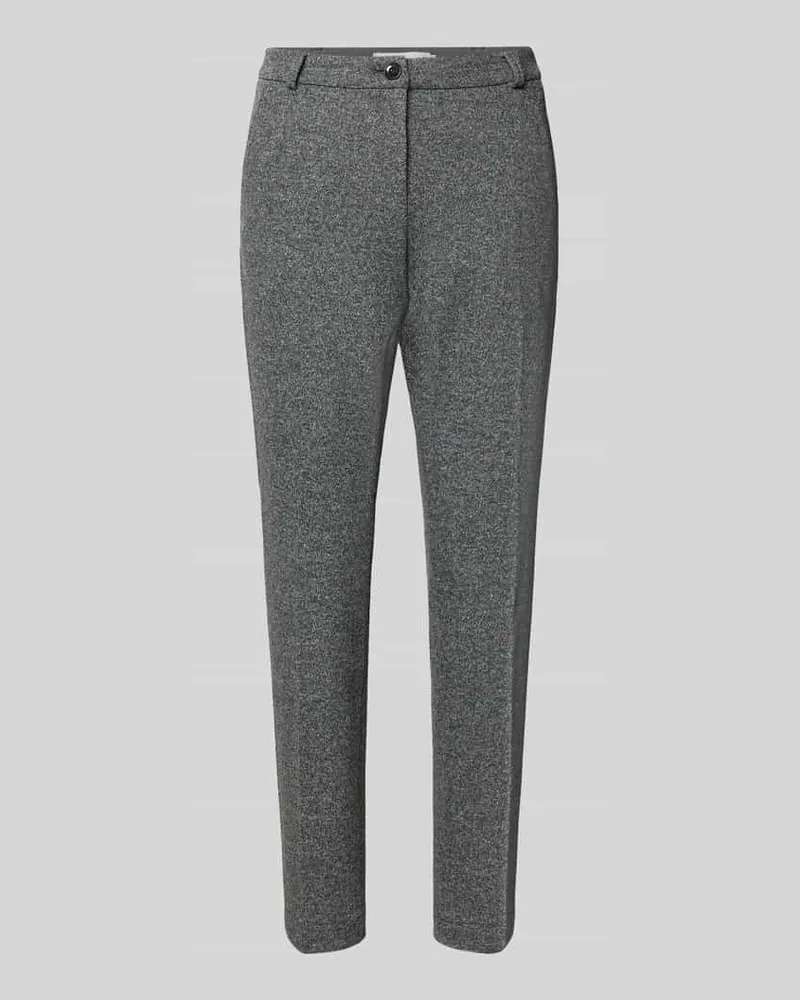 Brax Schmale Hose mit Baumwoll-Anteil Modell 'MARON S Graphit