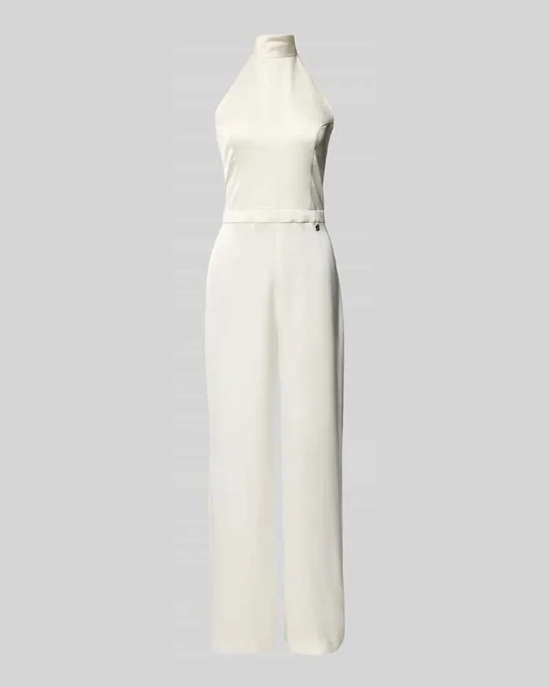HUGO BOSS Jumpsuit mit rückseitiger Schluppe Modell 'Ketania Weiss