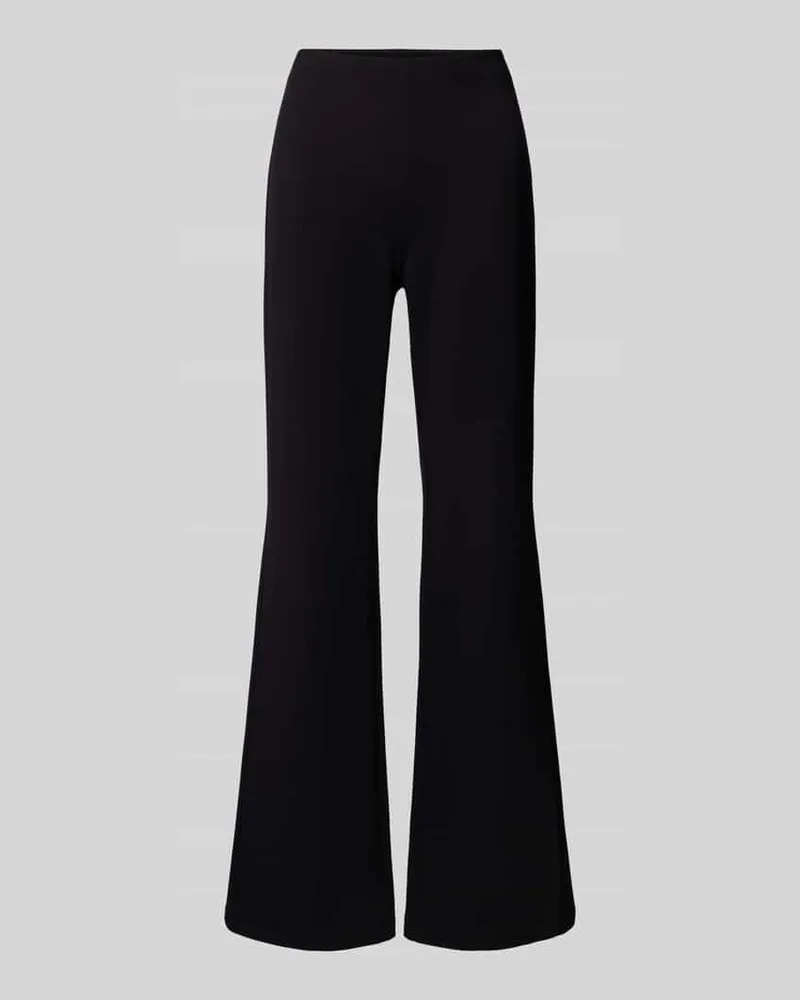 MAC Jeans Stoffhose aus Viskose-Mix mit elastischem Bund Black