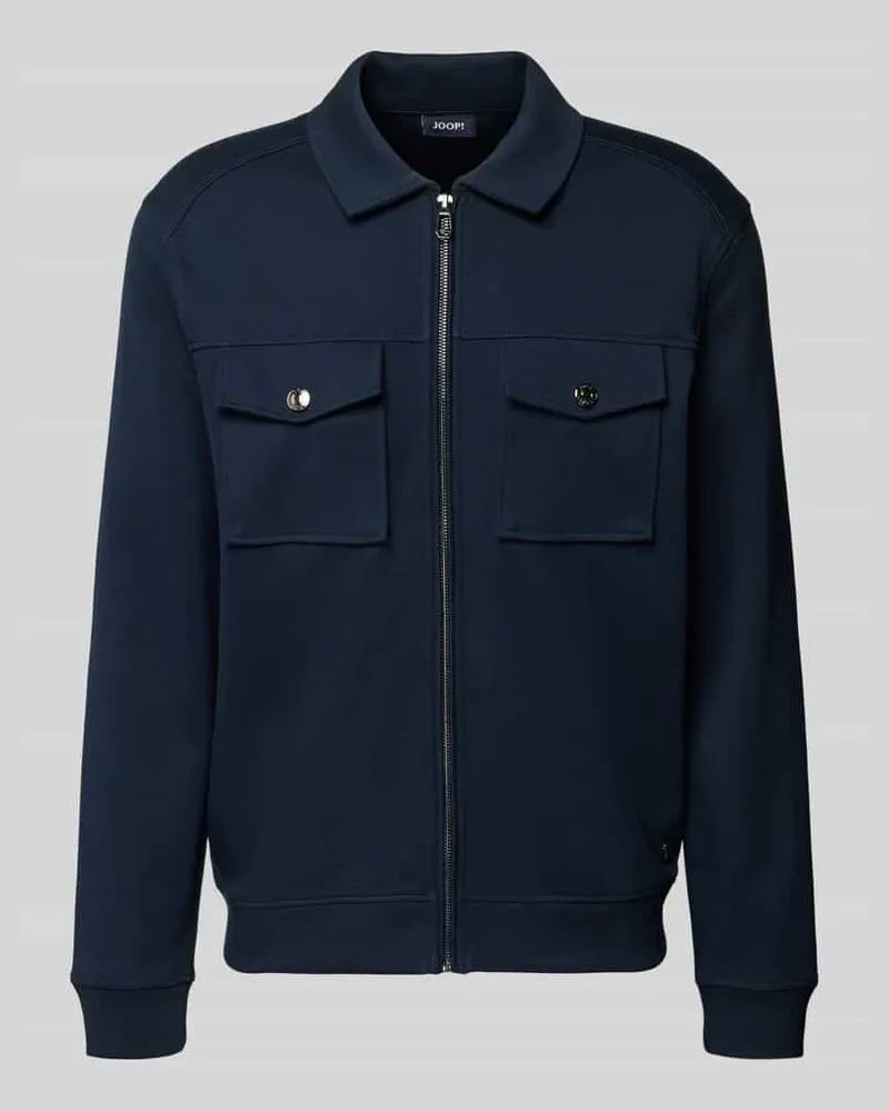 JOOP! Sweatjacke mit Reißverschluss Modell 'Tailson Marine