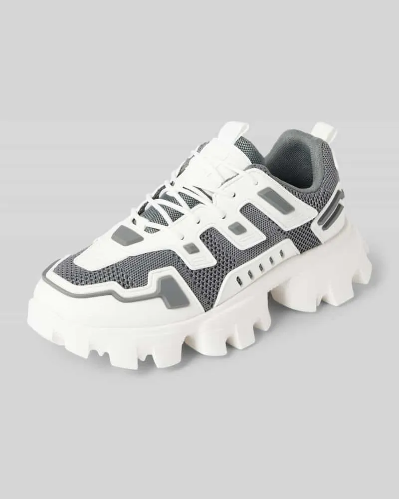 Steve Madden Sneaker mit Schnürverschluss Weiss