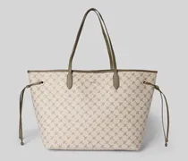 Shopper mit Logo-Applikation Modell 'Lara