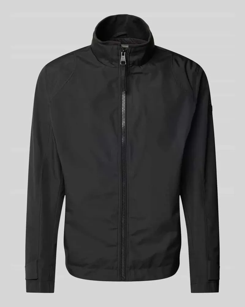 Strellson Jacke mit Stehkragen Modell 'Lucca Black