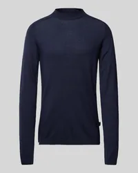 CG Strickpullover mit Strukturmuster Modell 'Bertie Marine