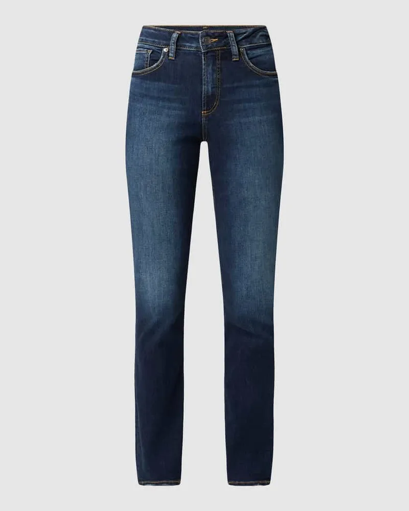 Silver Jeans Slim Fit Jeans mit Stretch-Anteil Modell 'Avery Dunkelblau