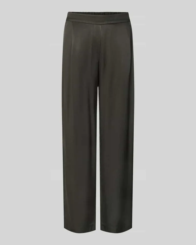 someday. Straight Fit Stoffhose aus reiner Viskose Modell 'Cisilia Oliv