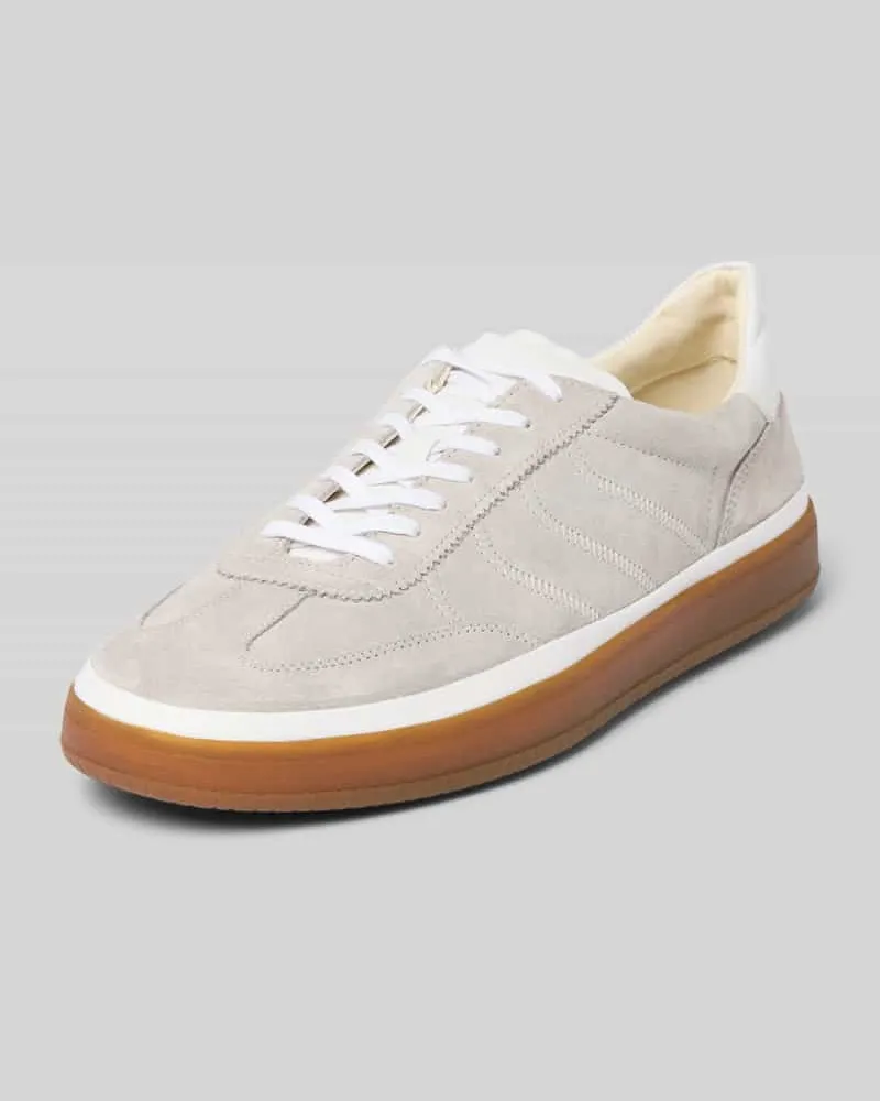 Vagabond Sneaker mit Logo-Prägung Modell 'LEO Hellgrau