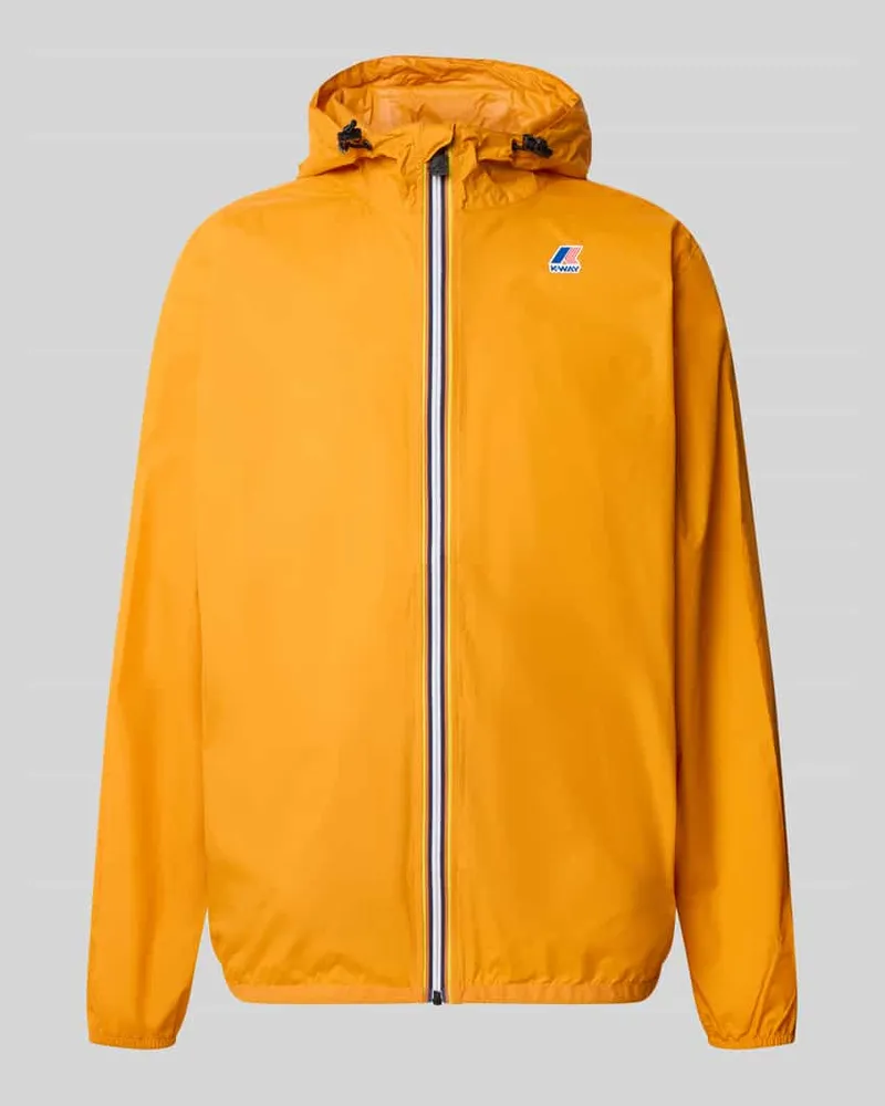 K-Way Regular Fit Jacke mit Kapuze Modell 'Le Vrai Gelb