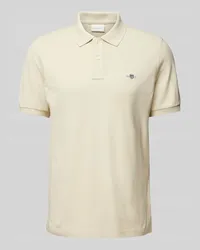 Gant Regular Fit Poloshirt mit Label-Stitching Modell 'SHIELD Sand