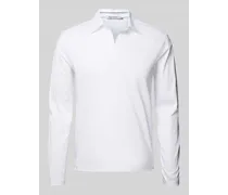 Regular Fit Poloshirt im langärmeligen Design Modell 'TRUANE