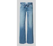 Wide Leg Jeans mit Bindegürtel Modell 'TESS