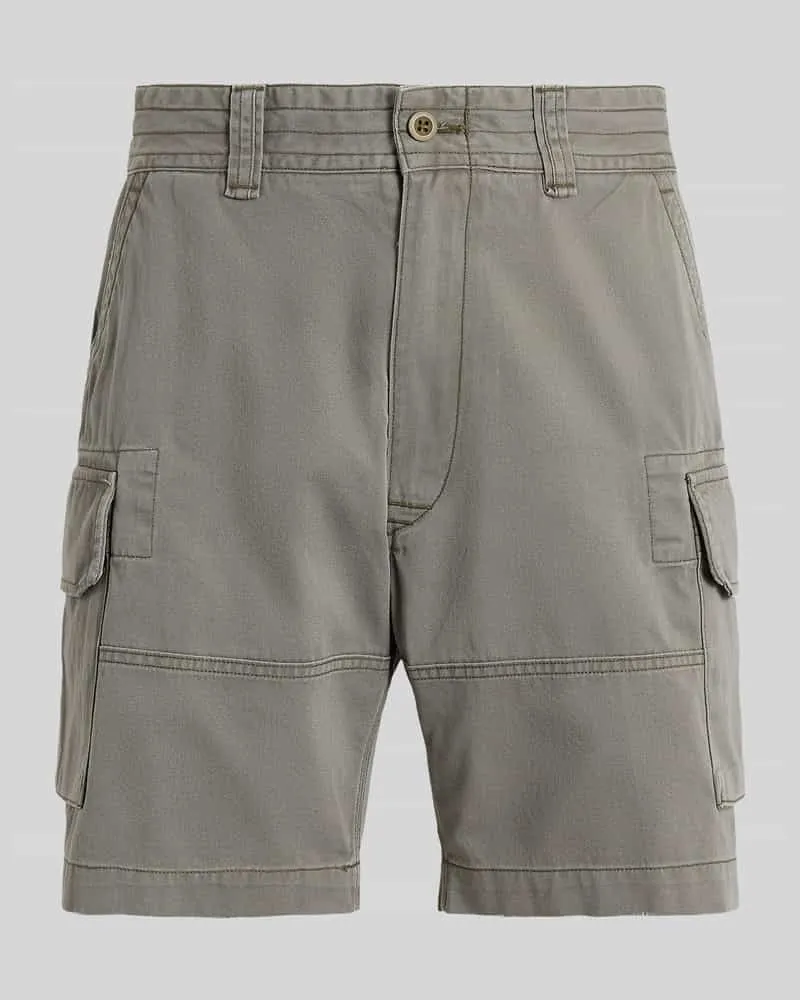 Ralph Lauren Relaxed Fit Cargoshorts aus reiner Baumwolle Dunkelgruen