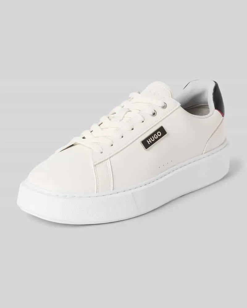 HUGO BOSS Sneaker mit Logo-Detail Modell 'Relston Weiss