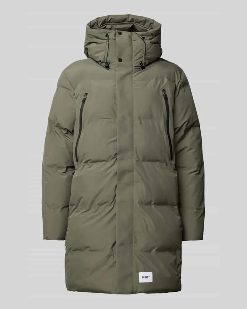 khujo Steppjacke mit Label-Patch Lind