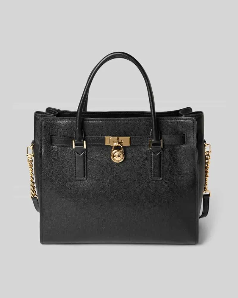 Michael Kors Handtasche mit Tragehenkel Modell 'HAMILTON Black