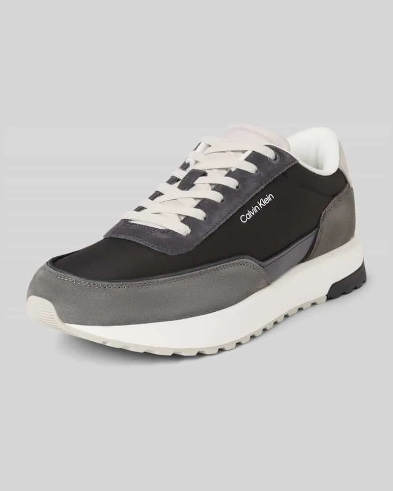 Calvin Klein Sneaker mit Logo-Print Modell 'Reprieve Anthrazit