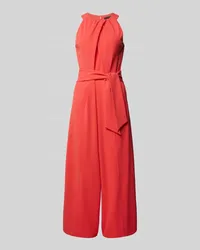 Betty Barclay Jumpsuit mit Bindegürtel Rot