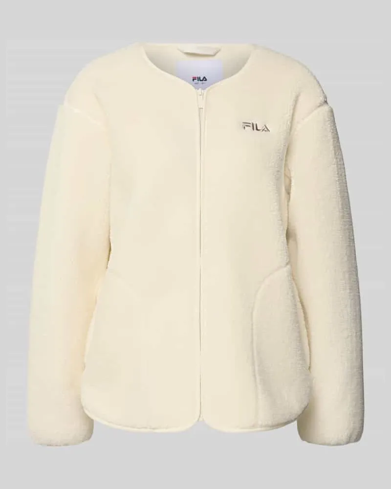 Fila Jacke mit Reißverschluss Offwhite