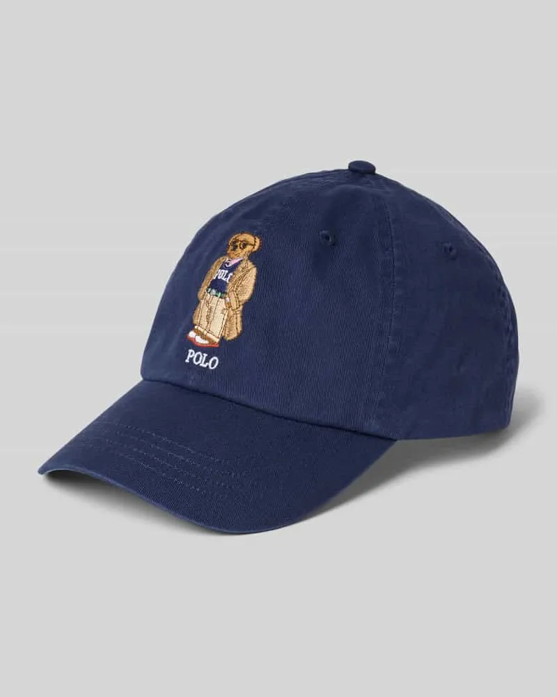 Ralph Lauren Cap mit Label-Stitching Marine