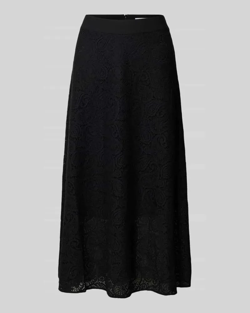 COMMA Midirock aus Spitze Modell 'EXPLORE Black