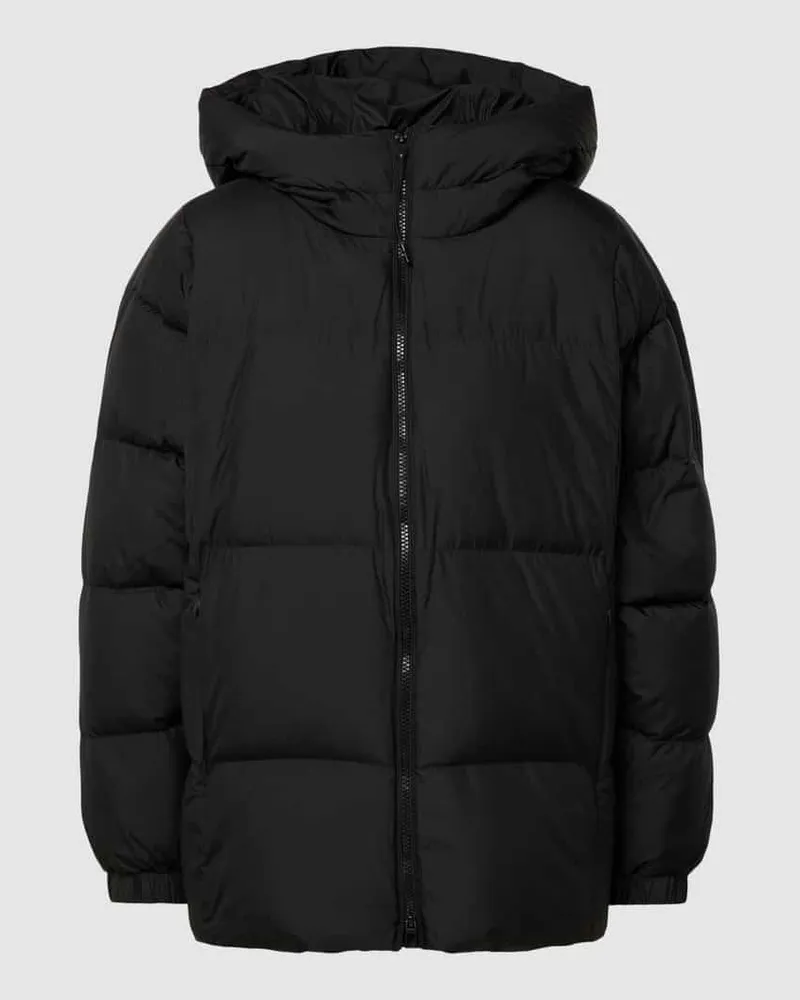 Tom Tailor Regular Fit Steppjacke mit Kapuze Black