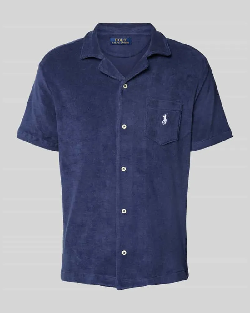 Ralph Lauren Freizeithemd mit Knopfleiste Marine