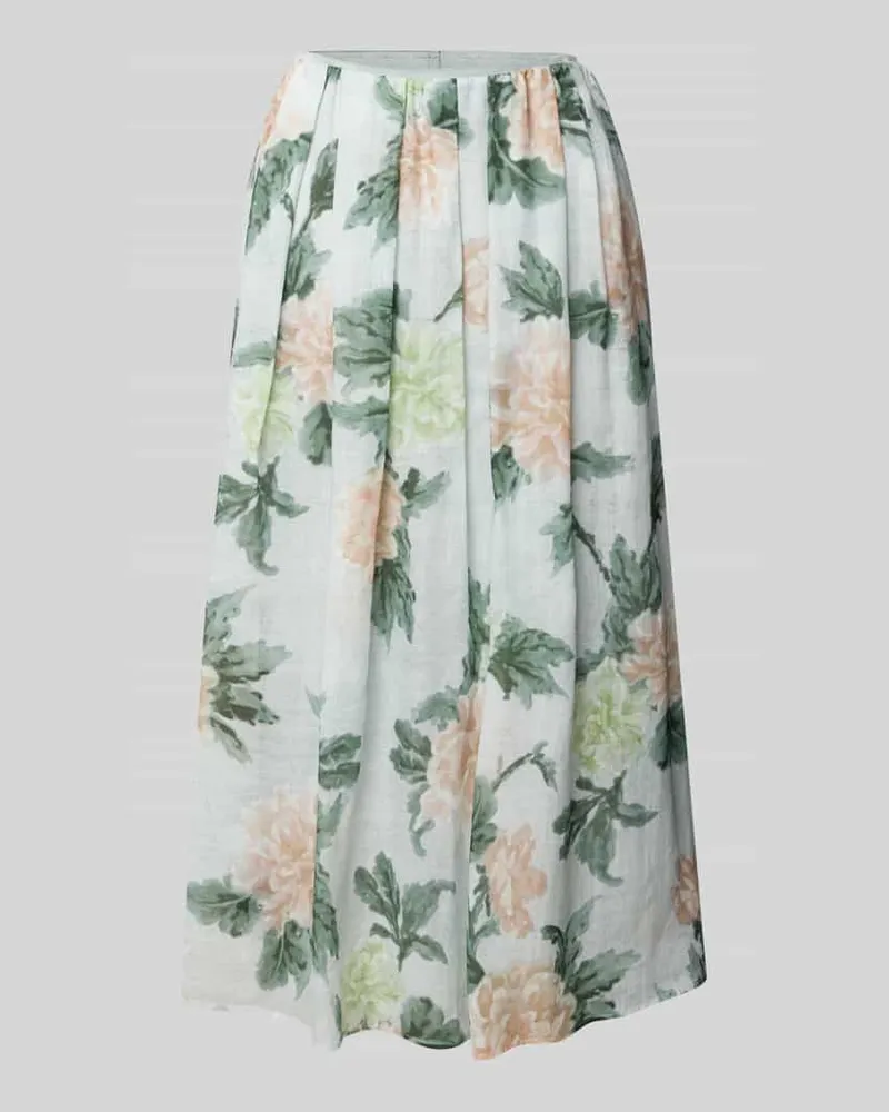 Luisa Cerano Midirock mit Kellerfalten Mint