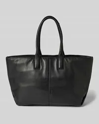 Liebeskind Shopper mit Kontrastpaspeln Modell 'CHELSEA Black