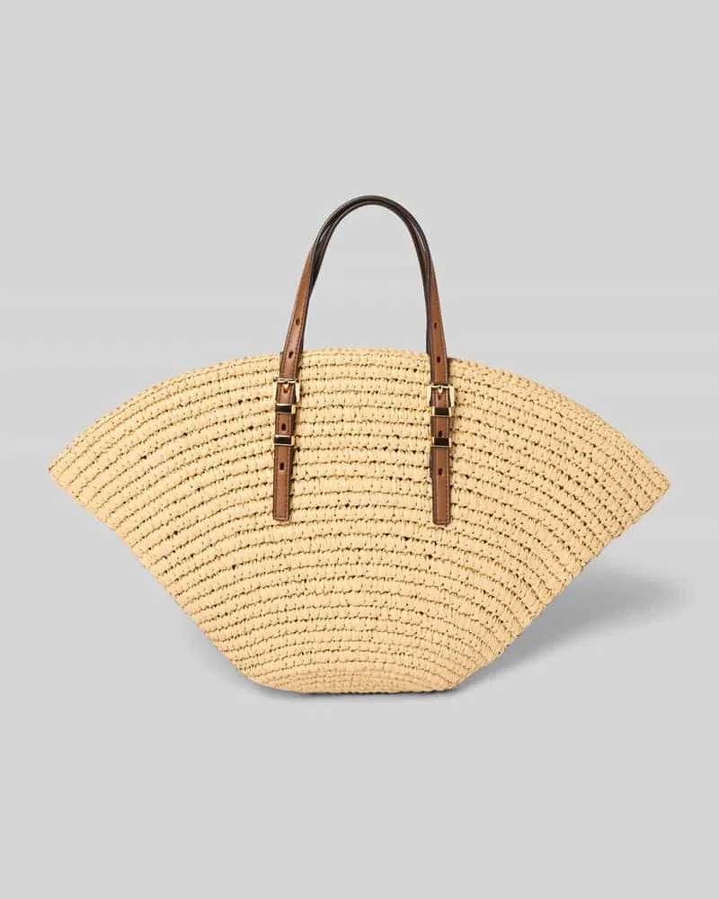 Michael Kors Handtasche in Flecht-Optik Modell 'ISA Beige