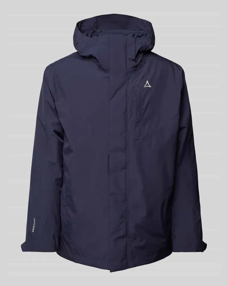 Schöffel Jacke mit Label-Print Modell 'TAMINA Marine