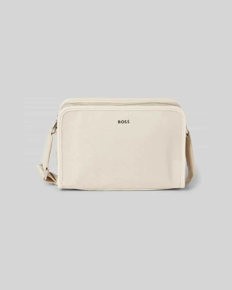 HUGO BOSS Crossbody Bag mit Label-Detail Modell 'Sandy Sand