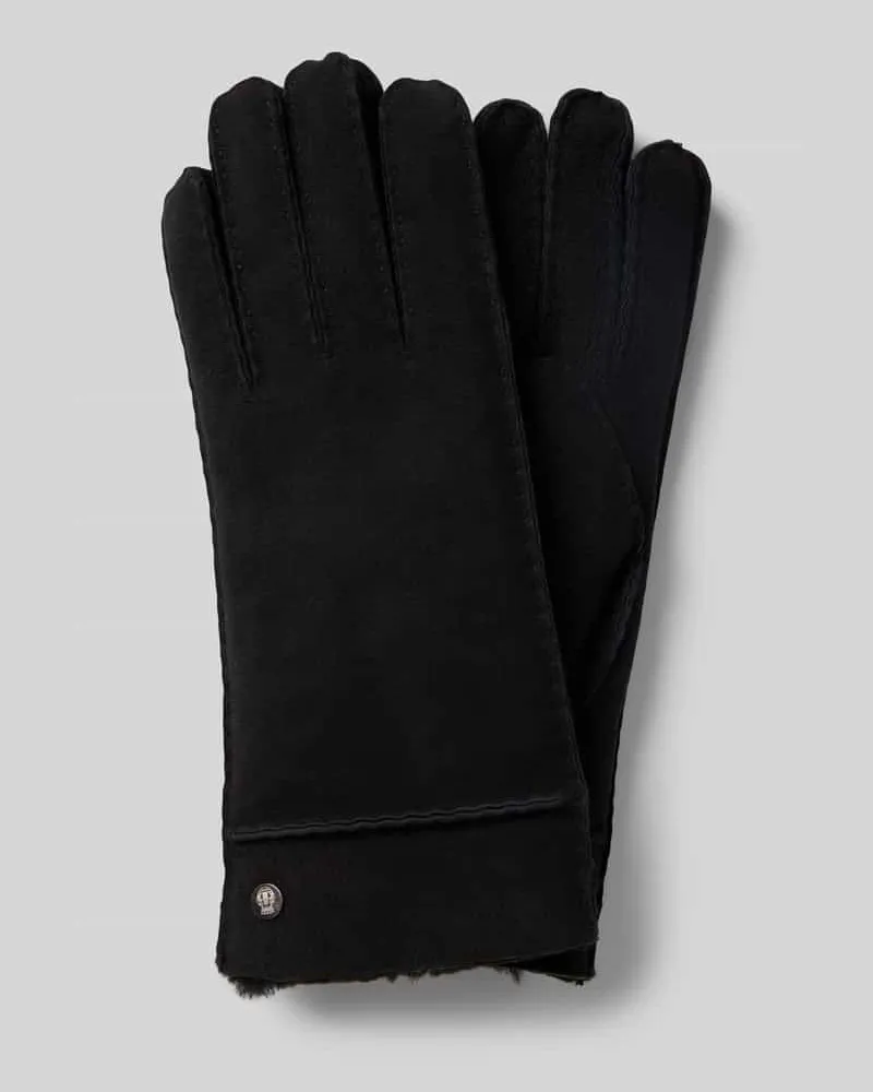 Roeckl Handschuhe aus Lammfell Modell 'HELSINKI Black