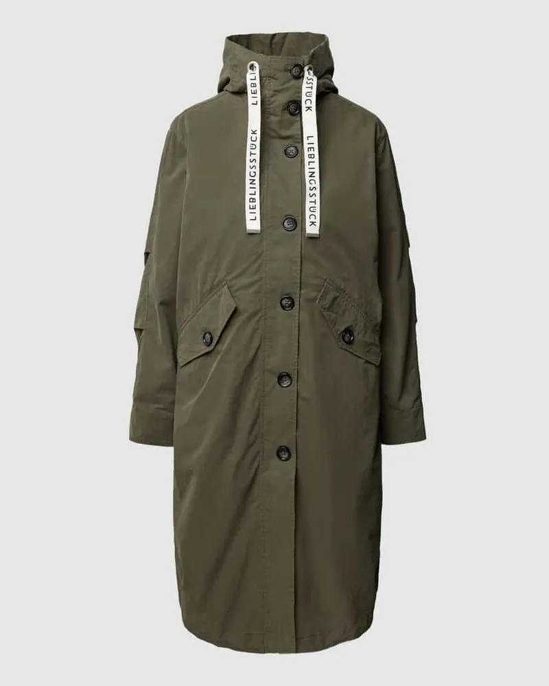 Lieblingsstück Parka mit Pattentaschen Modell 'Ivesa Khaki