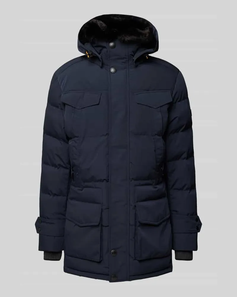 Wellensteyn Funktionsjacke mit Kapuze Modell 'SEAMASTER Marine