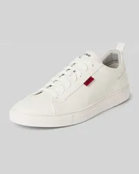 HUGO BOSS Sneaker mit Label-Details Weiss